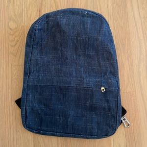 Denim backpack NWT